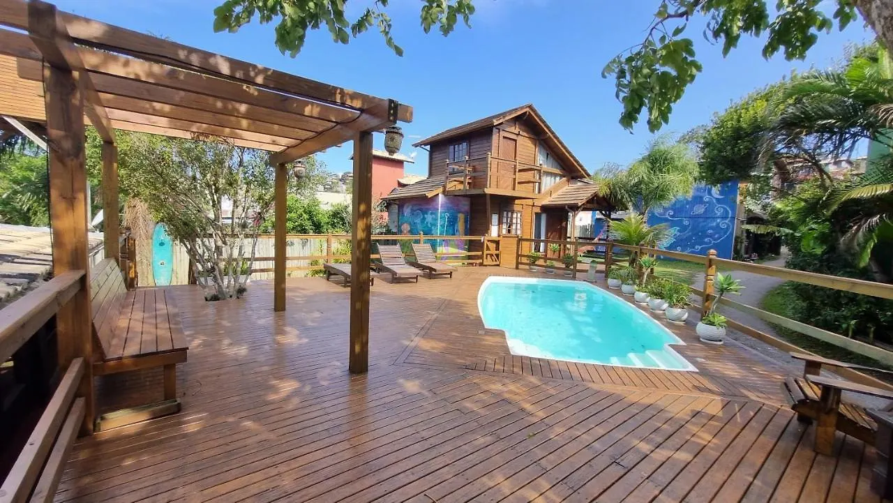 Arte Da Tribo Hostel & Camping Praia do Rosa Brasilien